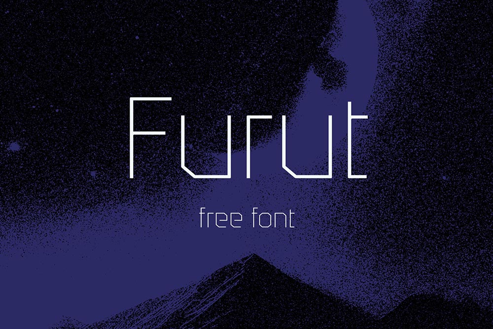 Furut Free Display Typeface